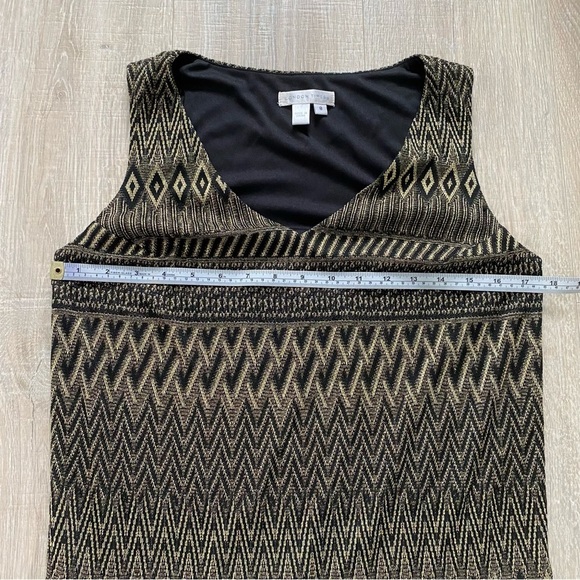 NWOT London Times Gatsby Printed Mesh Dress Sz 8 - Picture 5 of 7